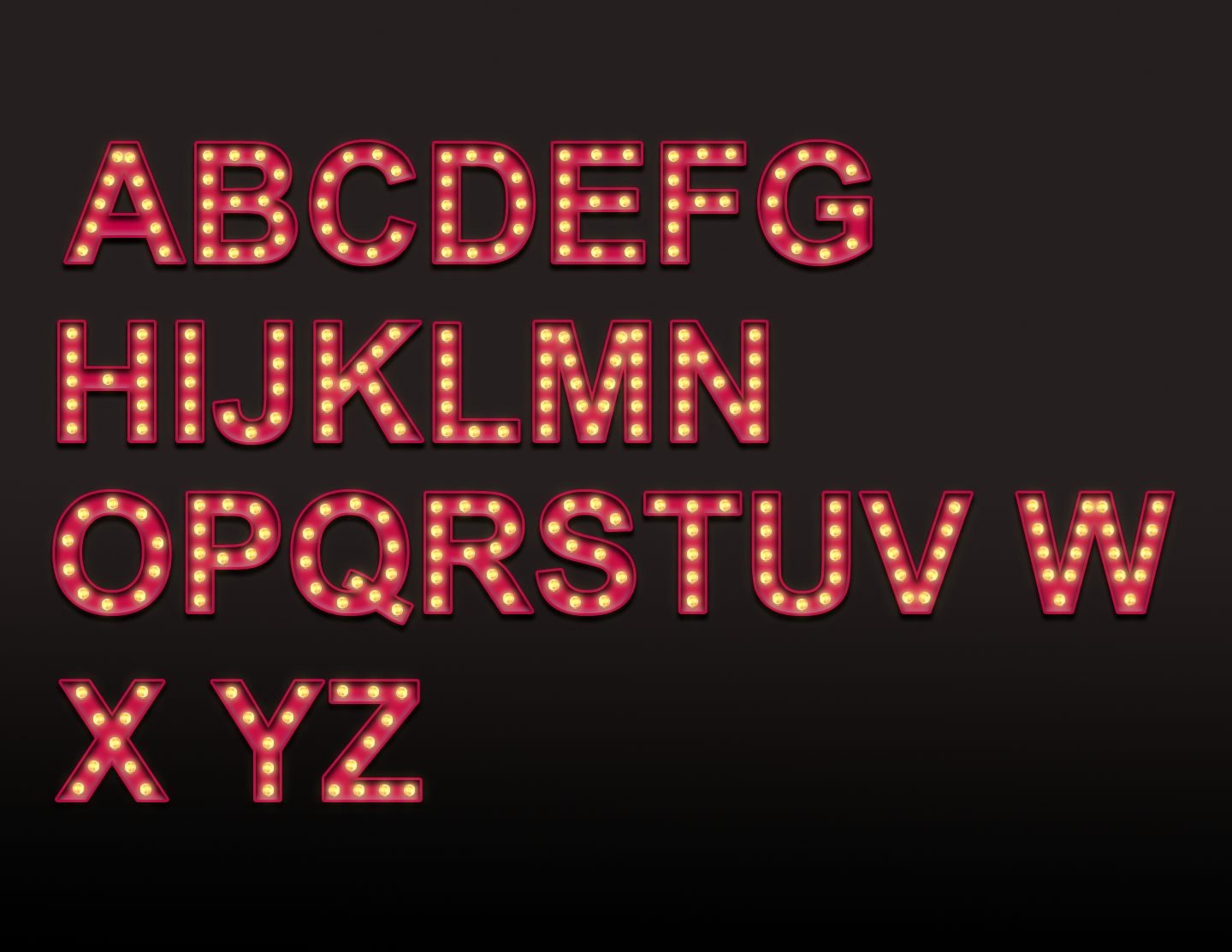 Free Fonts .PSD