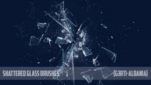 Photoshop Shattered Glass Brushes {G3RTI-ALBANIA}