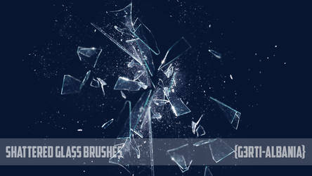 Photoshop Shattered Glass Brushes {G3RTI-ALBANIA}