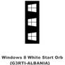 Windows 8 White Start Orb {G3RTI-ALBANI}