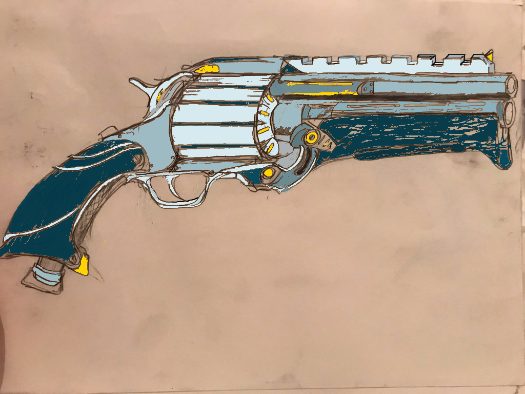 Arbiters of Hexis 'Telos Depezador' revolver