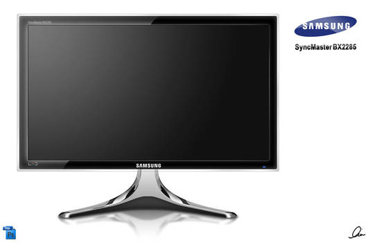 Samsung BX2285 Monitor .PSD