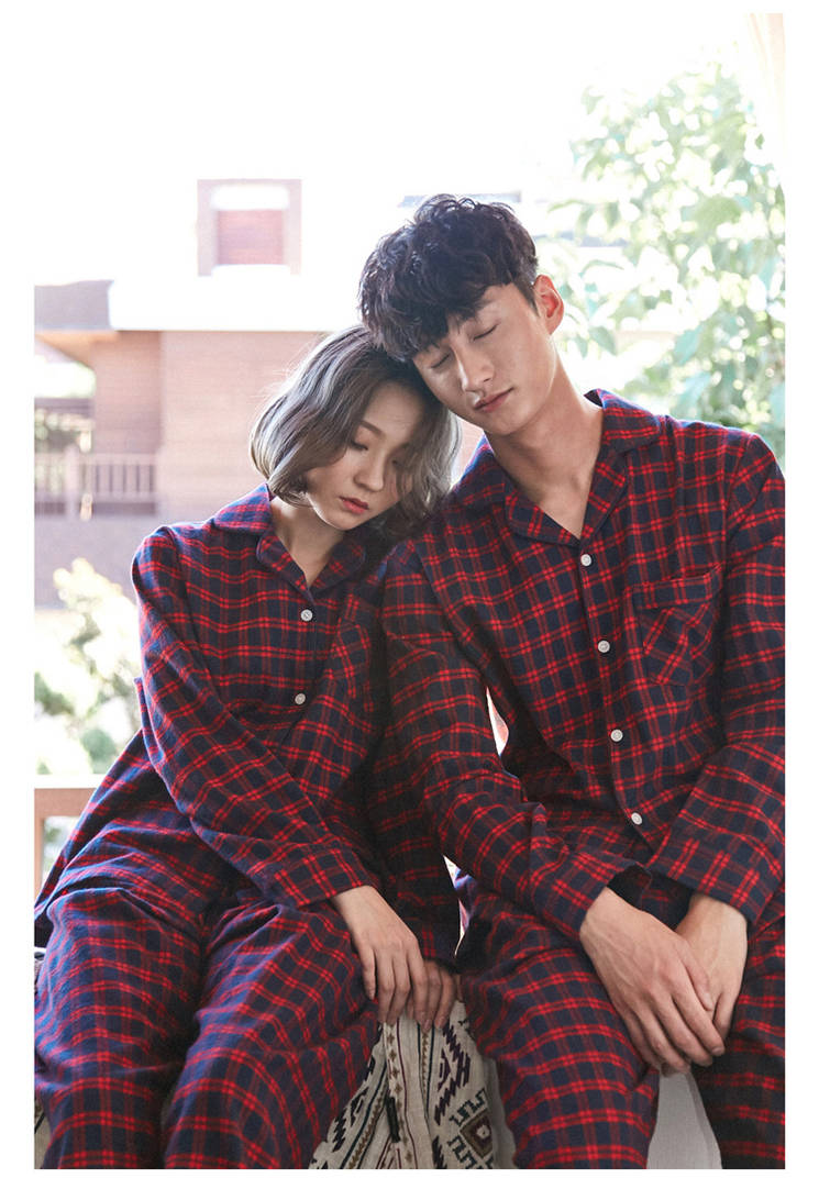 Cuadrado escoces comodo pareja pijamas by ETFFVW on DeviantArt