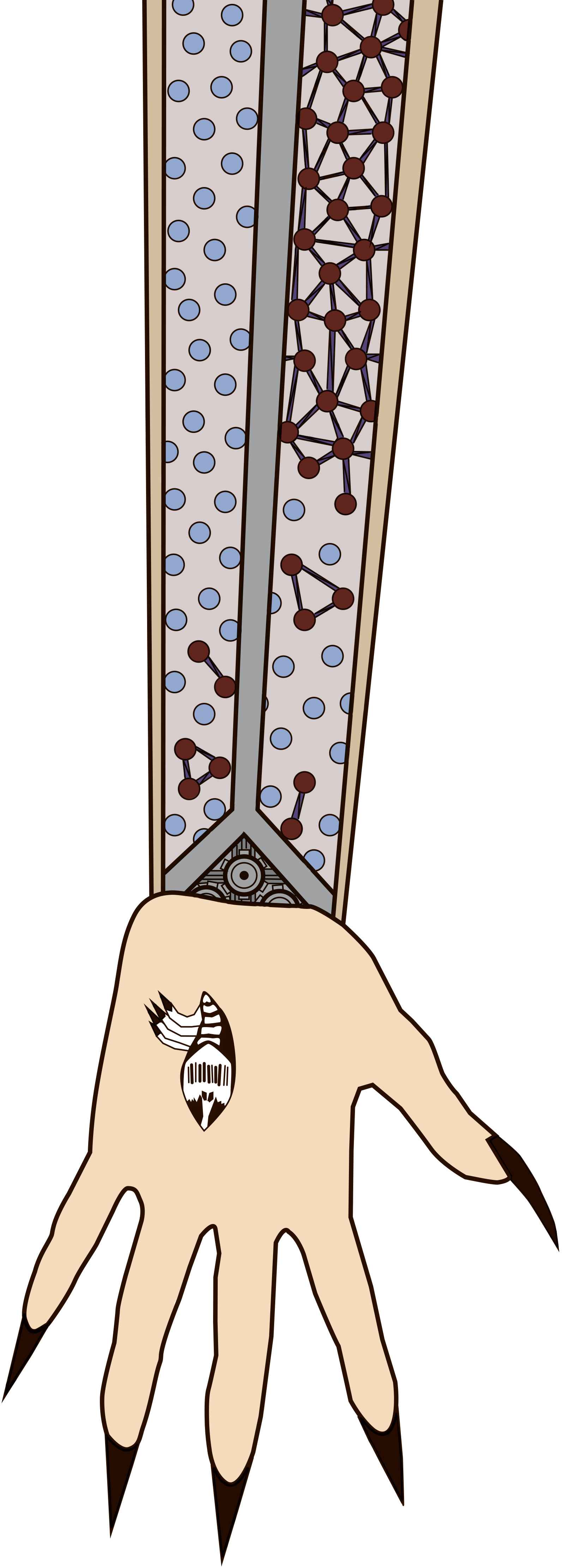Half Infected Female T6: Lefthand Half infected by ForceYourself on DeviantArt
