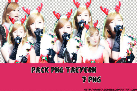 [24122013] PACK PNG TAEYEON MERRY X-MAS