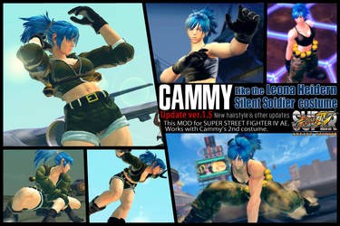 SSF4AE Cammy - Leona's costume MOD v1.5