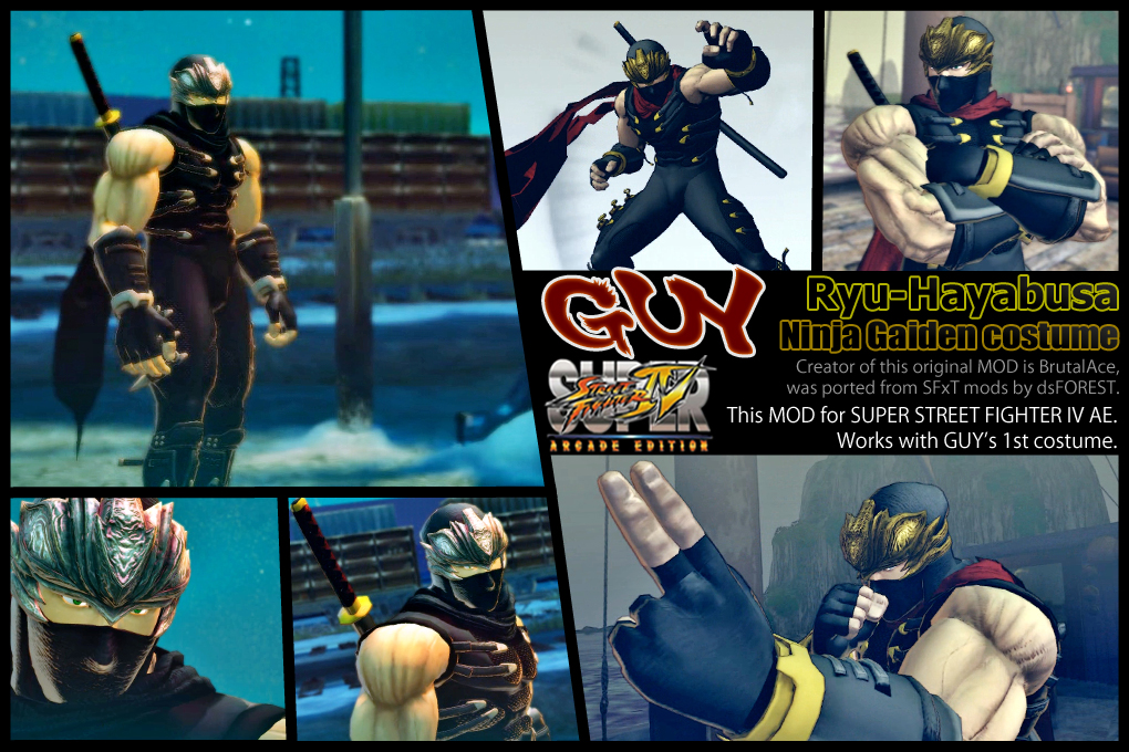 street fighter 4 costume mods street fighter 4 costume mods