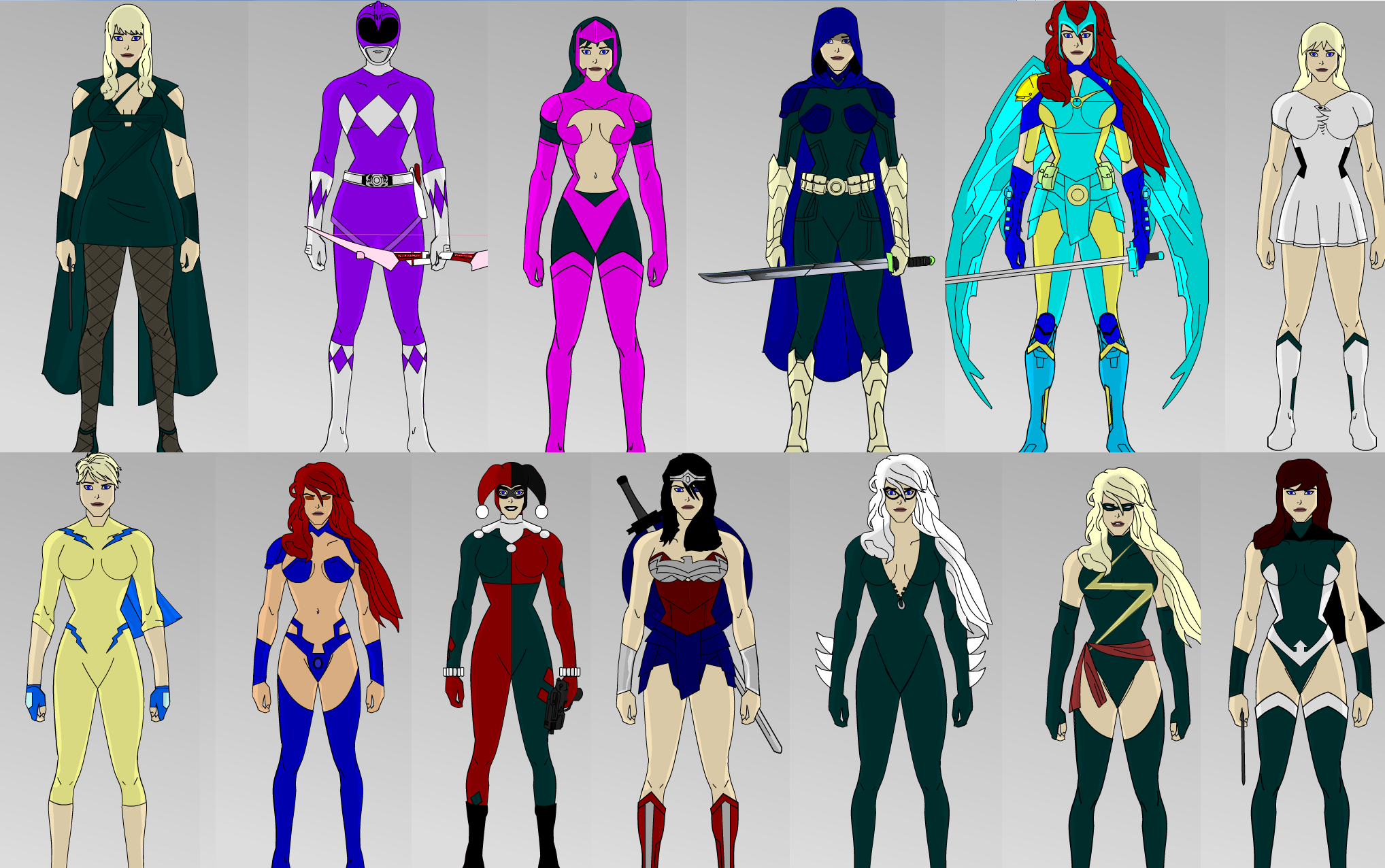 Superhero Creator 2.0: FEMALE Dress up Game