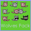 Comission - wolves pack