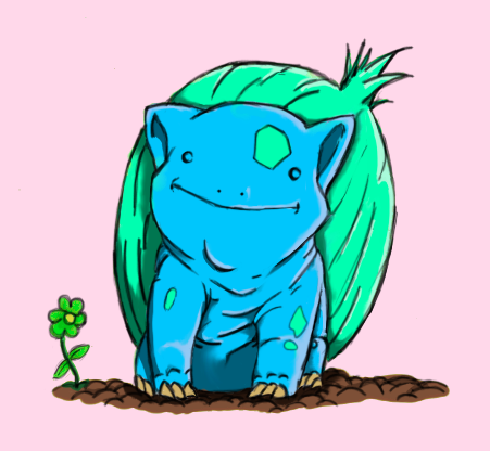 Bulbasaur by PrinceofOrlais