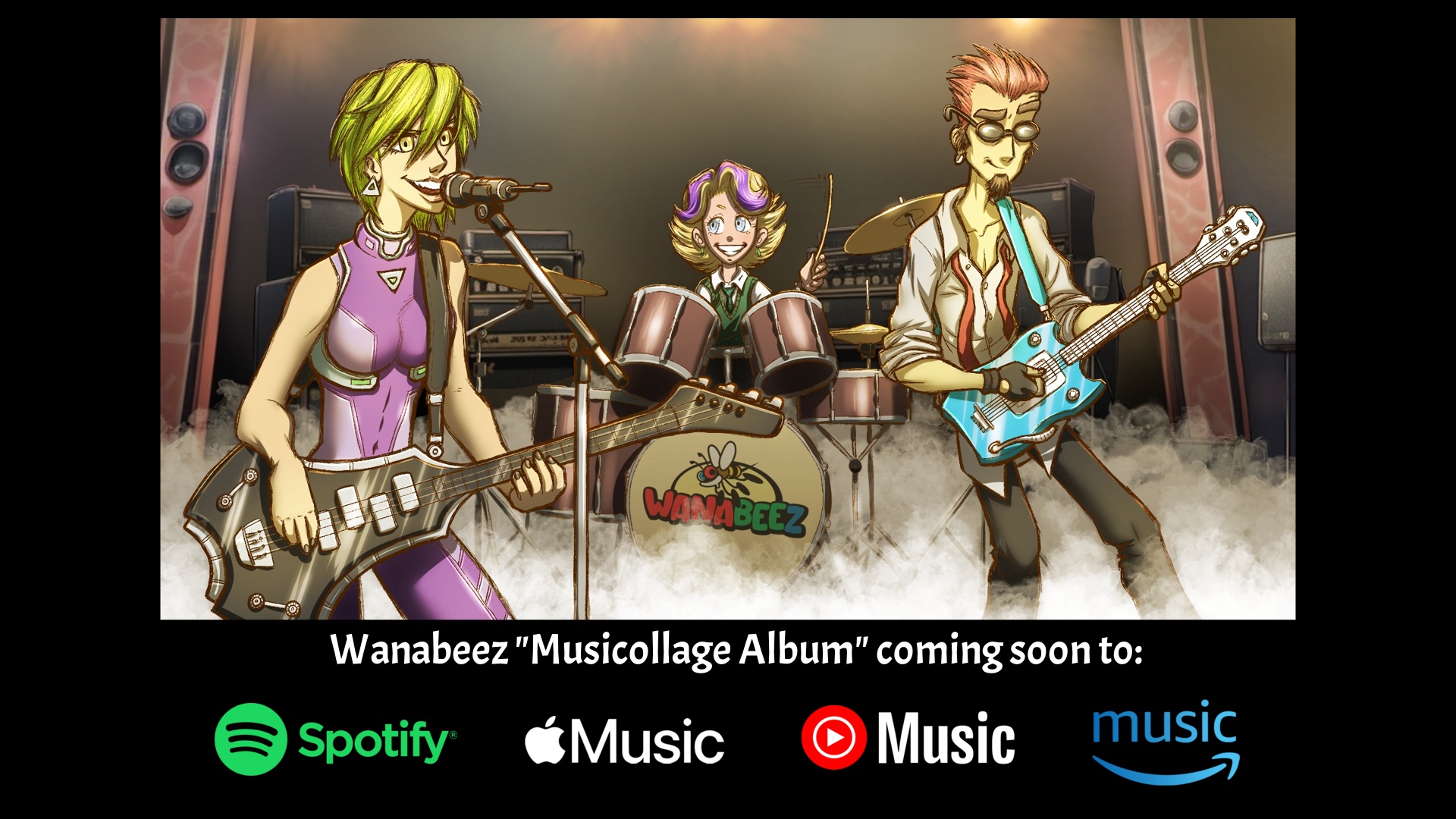 Wanabeez - Musicollage Album - We're The Wanabeez