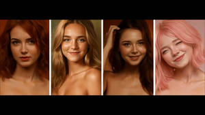 Sofia, Lacey, Olivia and Roisin