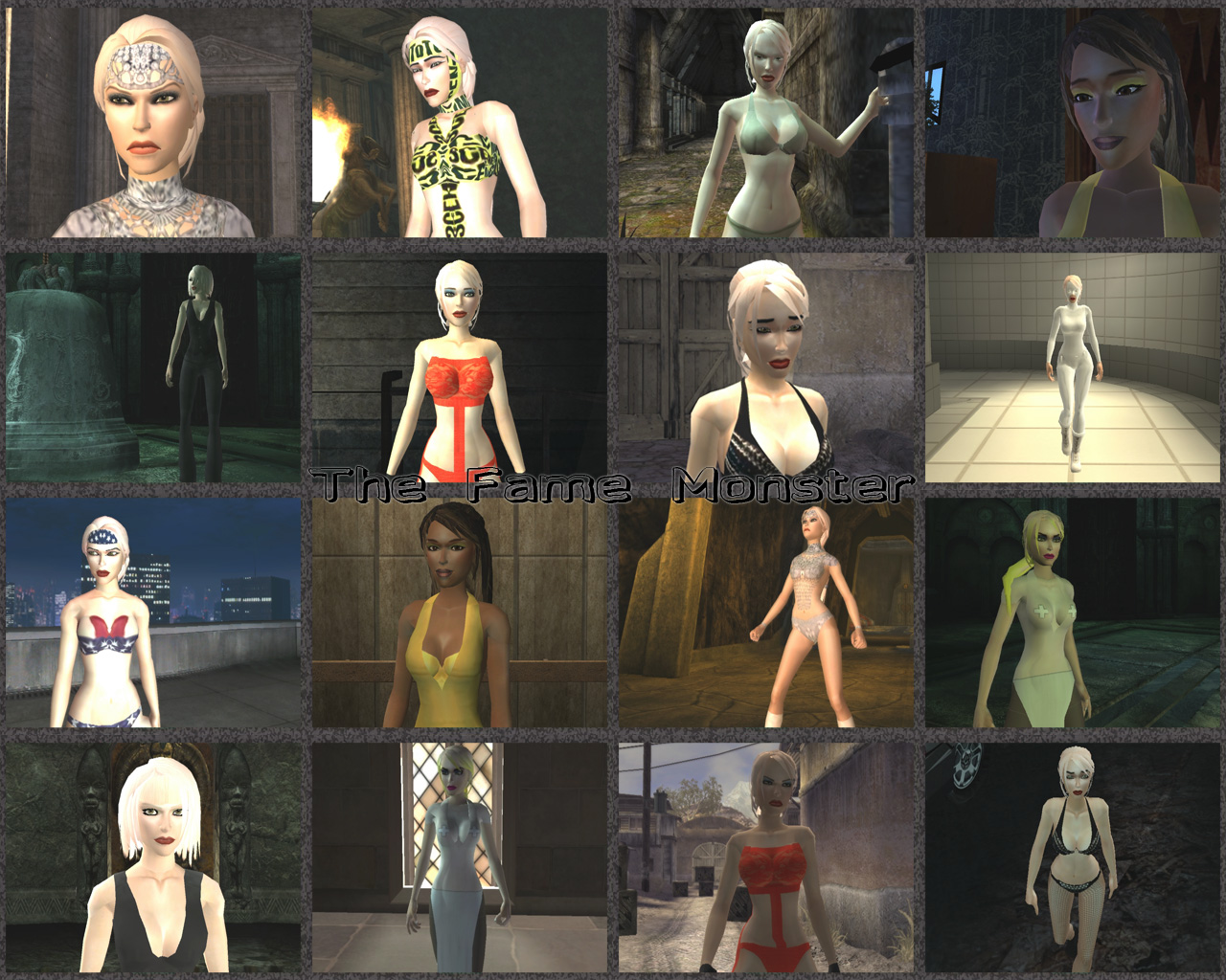 The Fame Monster outfits by Badty92