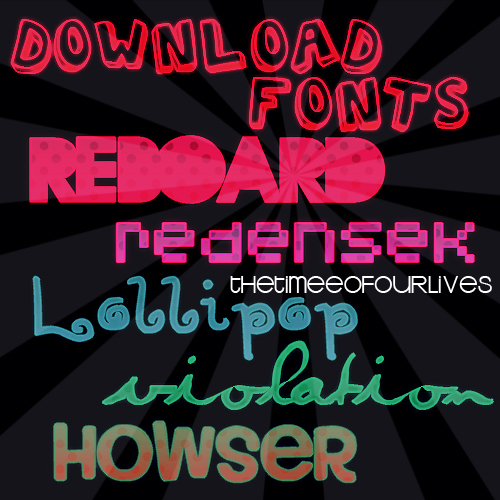 6 fREE fONtS.