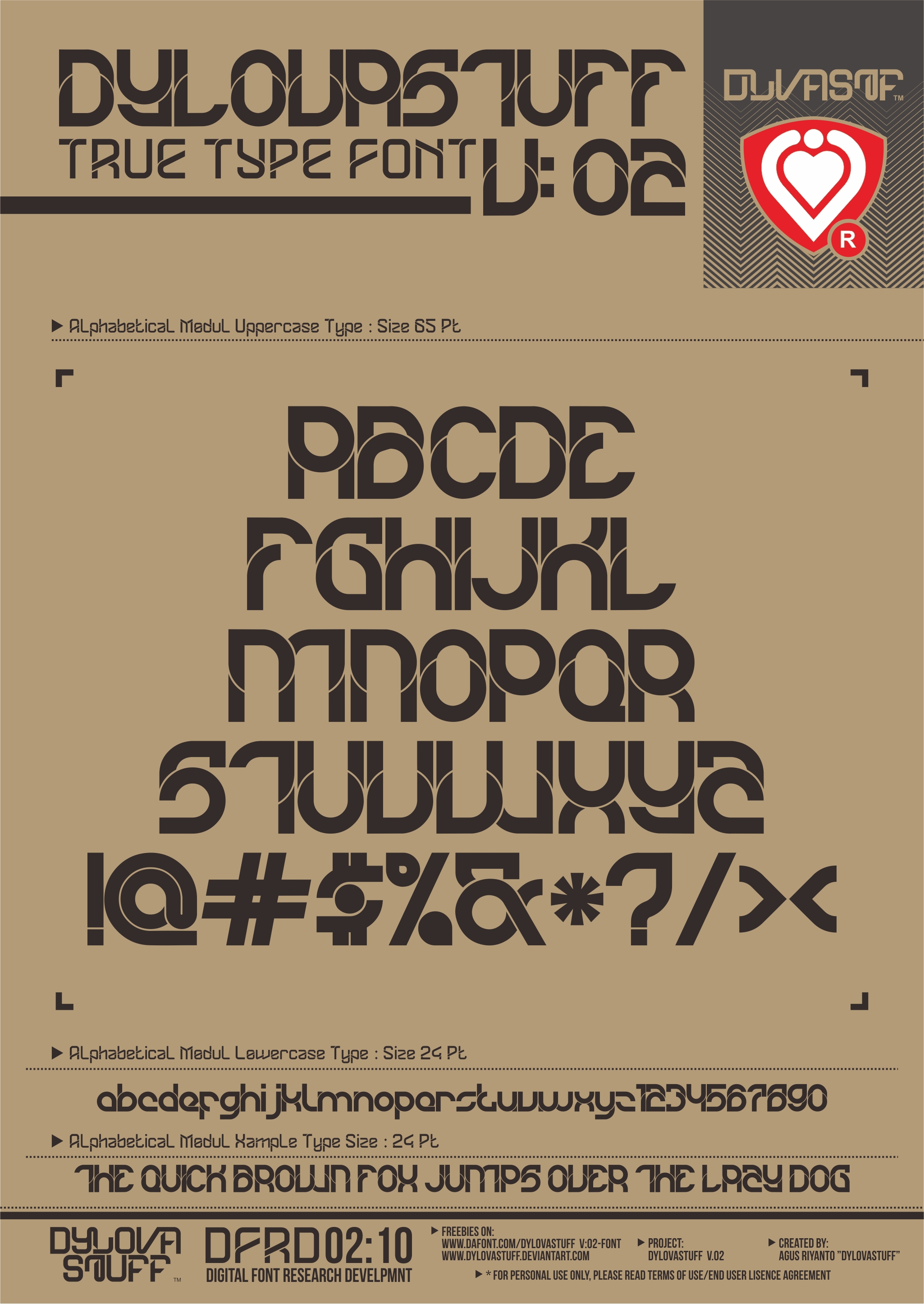 DYLOVASTUFF V:02 ttf by dylovastuff