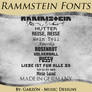 Rammstein [Fonts]