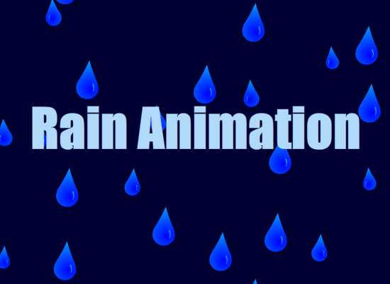 Raindrop Animation Flash By Kryptocow On Deviantart