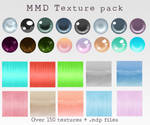 MMD Texture pack (hair + eye)