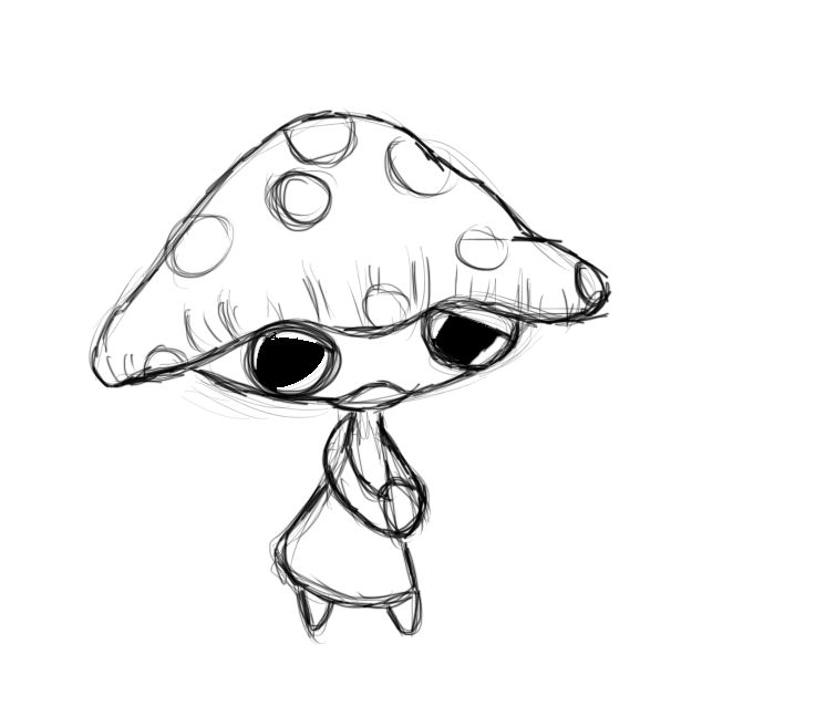 MUshroom Man by KittyInTheCorner on DeviantArt