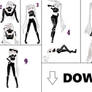 9 Poses Pack MMD Download - Maashy