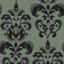 Charcoal Damask