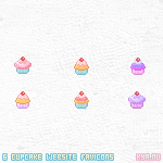 Cupcake Favicons