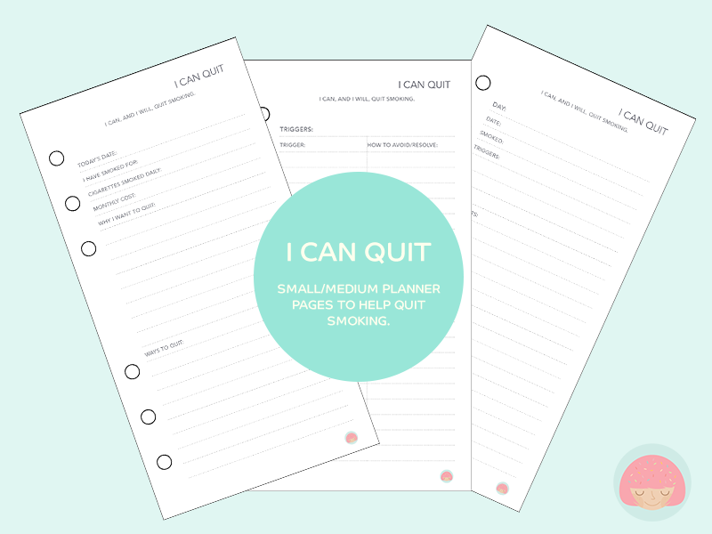 quit smoking calendar printable free 30 day habit
