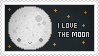 Stamp: I Love The Moon
