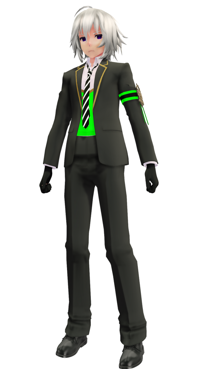 [MMD Twisted Wonderland] Silver Vanrouge Model DL by Vigilante-Bardock ...