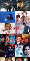 Karl Urban Calendar 2012