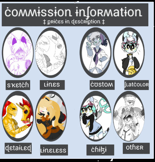 Commission Information (Open) by calamti0us on DeviantArt