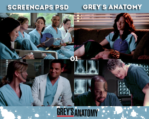 [PSD O1] ~  Grey's Anatomy Screencaps