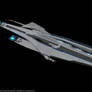 Alliance Frigate Alamo class 3d Max 10 Model