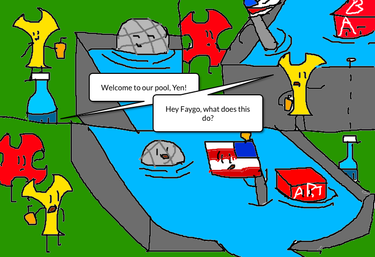 Pool Party Gone Wrong By Sandyridims On Deviantart