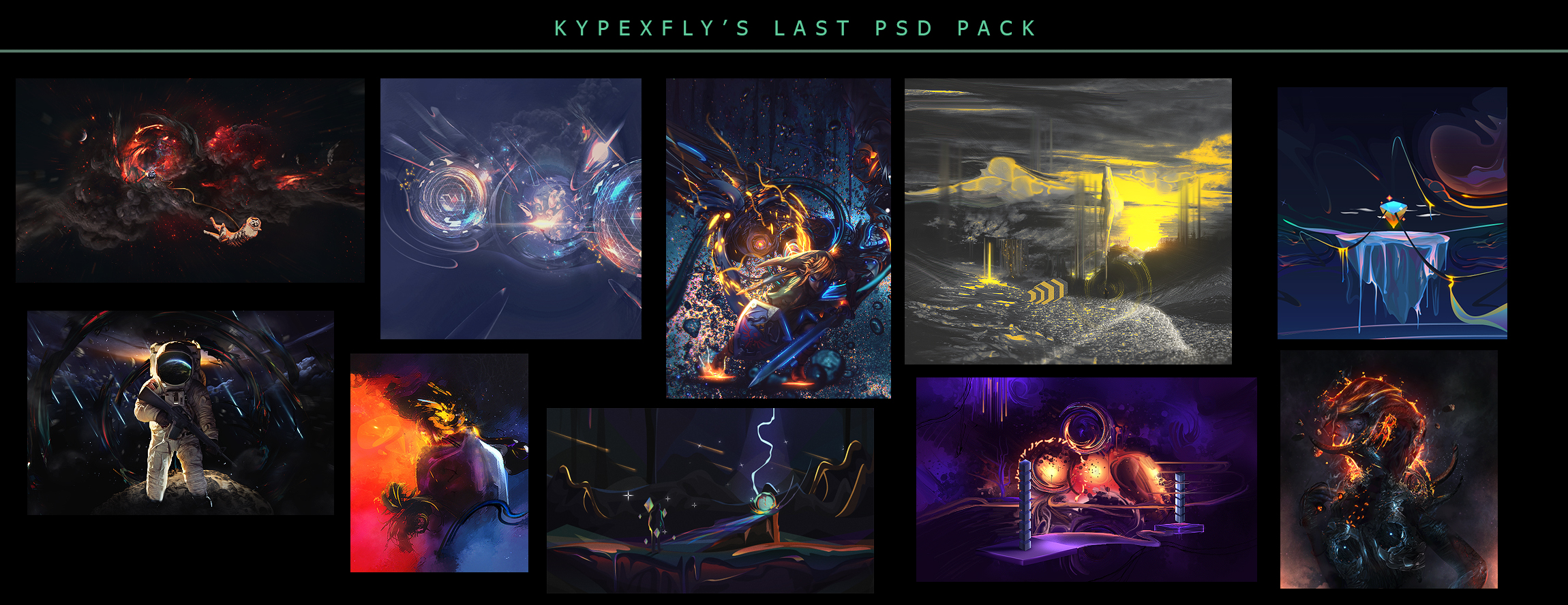 Kypexfly Last PSD Pack