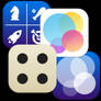 iOS style GameCenter icons