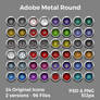 Adobe Metal Round