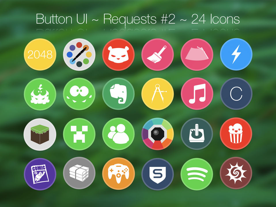 Button UI ~ Requests #2 by BlackVariant on DeviantArt