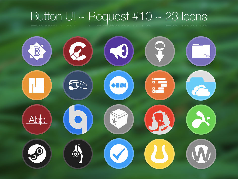 Button UI ~ Requests #10 by BlackVariant on DeviantArt