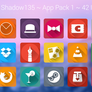 Shadow135 ~ Application Icons Pack 1