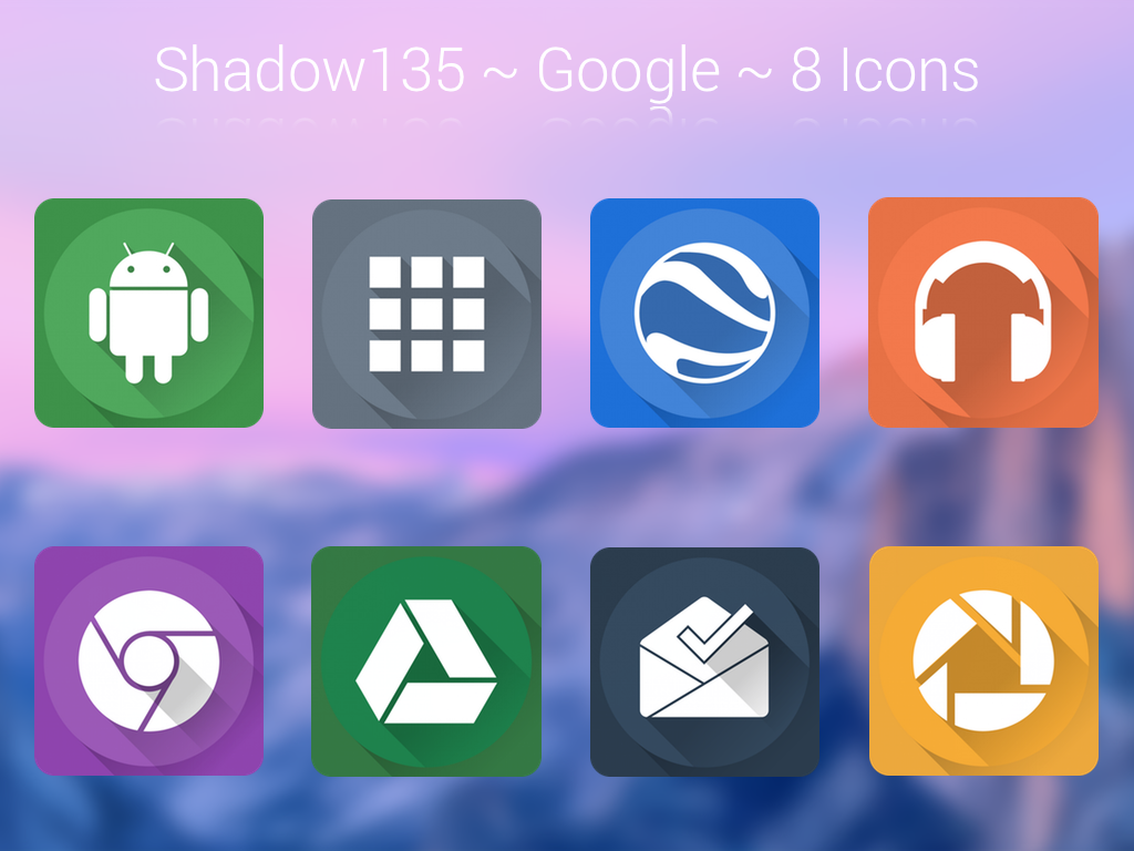 Shadow135 ~ Google Icons by BlackVariant on DeviantArt