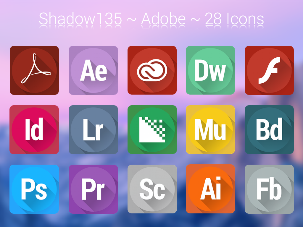 Shadow135 ~ Adobe Icons