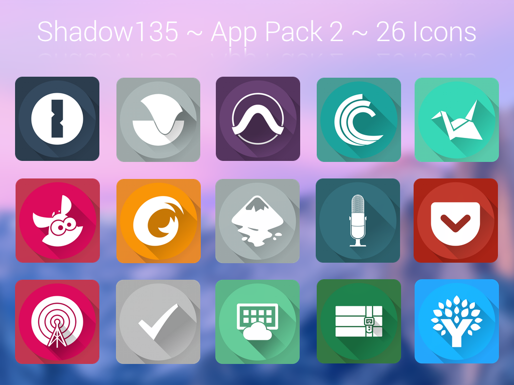 Shadow135 ~ Application Icons Pack 2