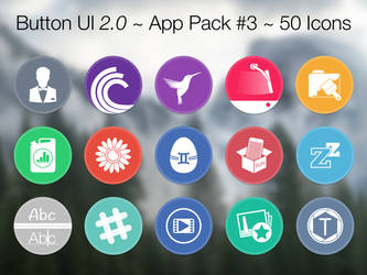 Button UI 2.0 ~ App Pack #3