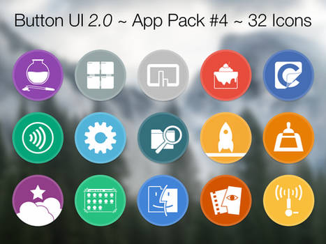 Button UI 2.0 ~ App Pack #4