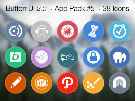 Button UI 2.0 ~ App Pack #5