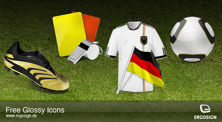 Icons for Soccer Worldcup 2010