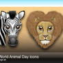 Icons for World Animal Day