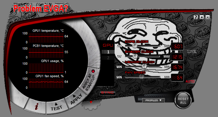 Cool Face - Problem EVGA? LJV