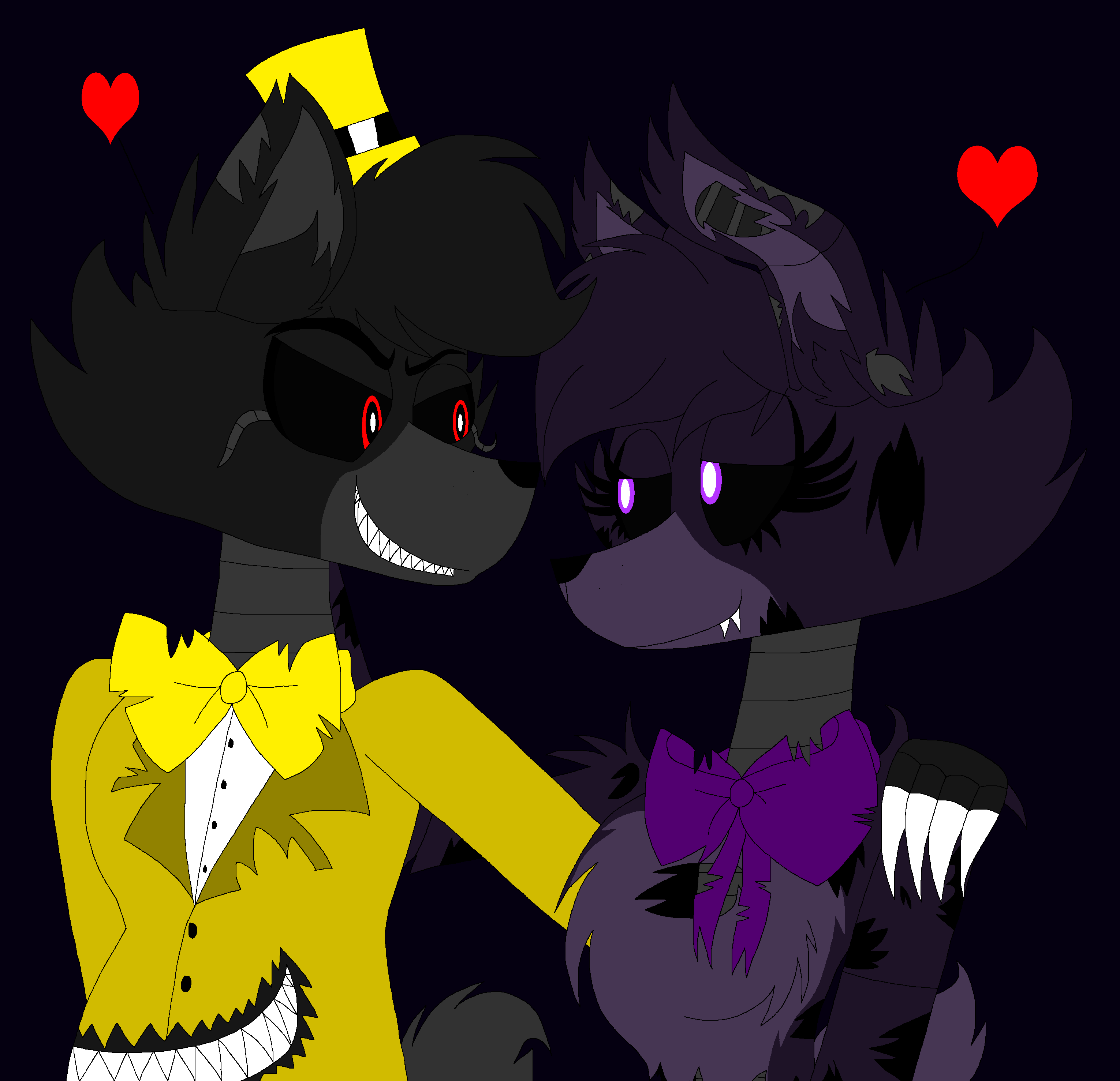 FNaF 4 Nightmare x Nightmare Shadow Bonnie by StellaEX on DeviantArt